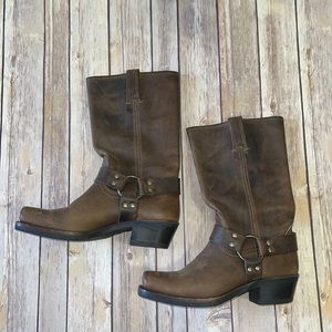 Frye Brown Leather Boots